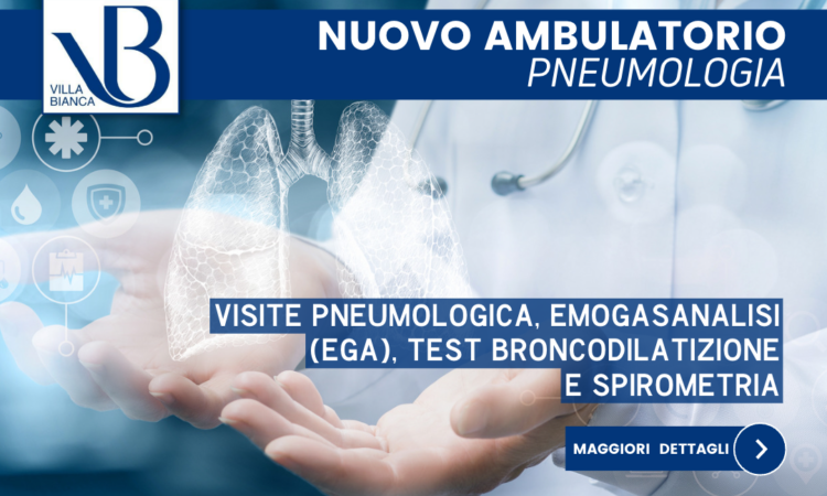 Da oggi è attivo il nuovo Ambulatorio di Pneumologia con il dr Luciano Mandurino